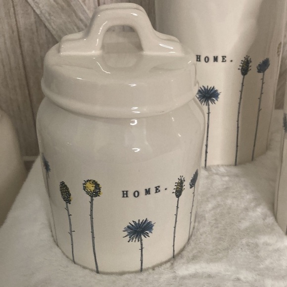 Rae Dunn Home Stem Line Canisters - Picture 2 of 7